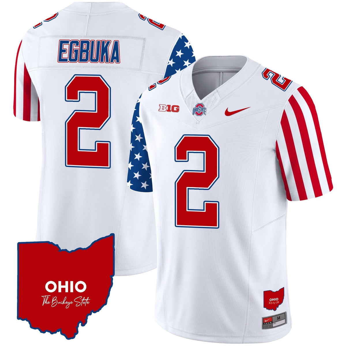 Ohio State Buckeyes American Style Vapor Limited Jersey