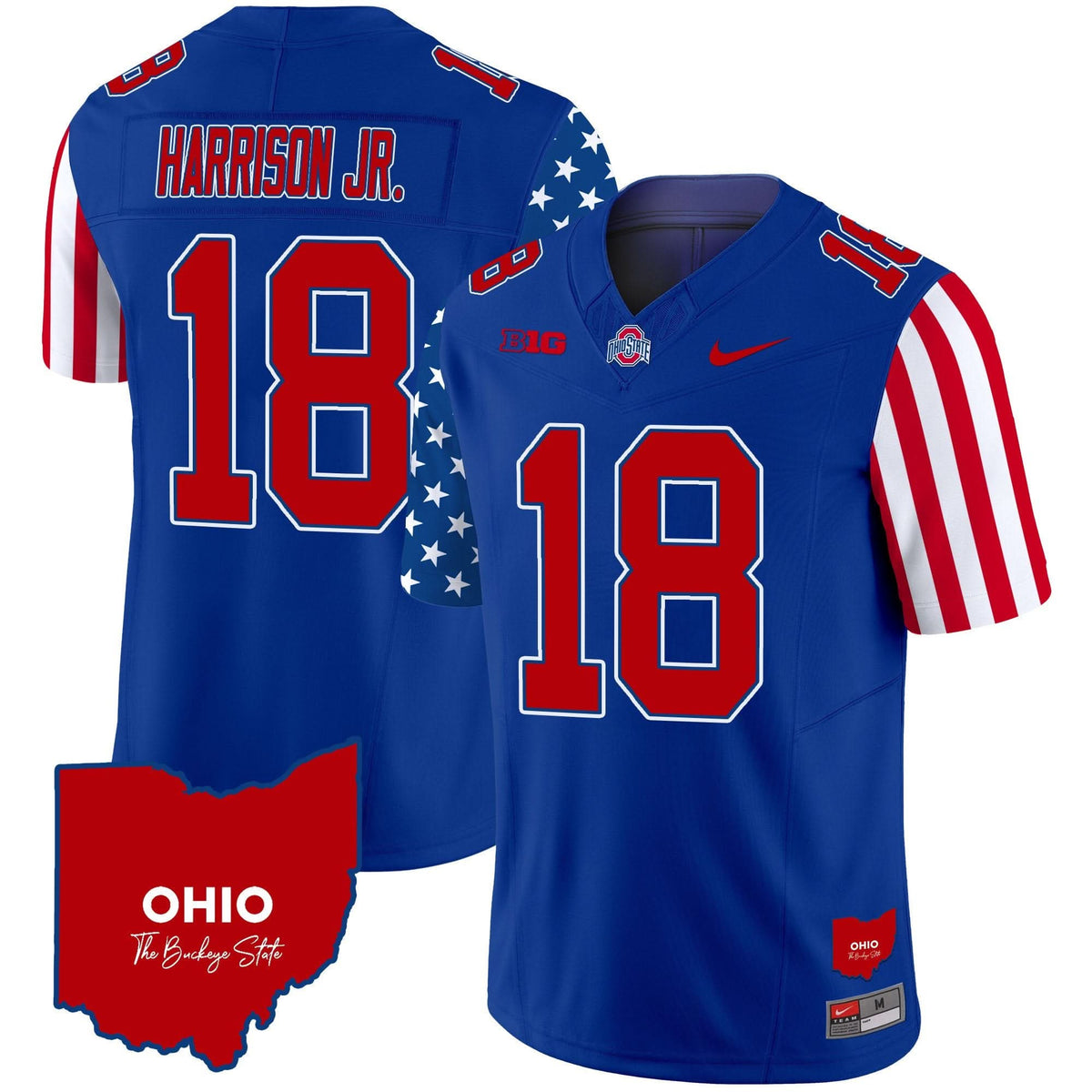 Ohio State Buckeyes American Style Vapor Limited Jersey