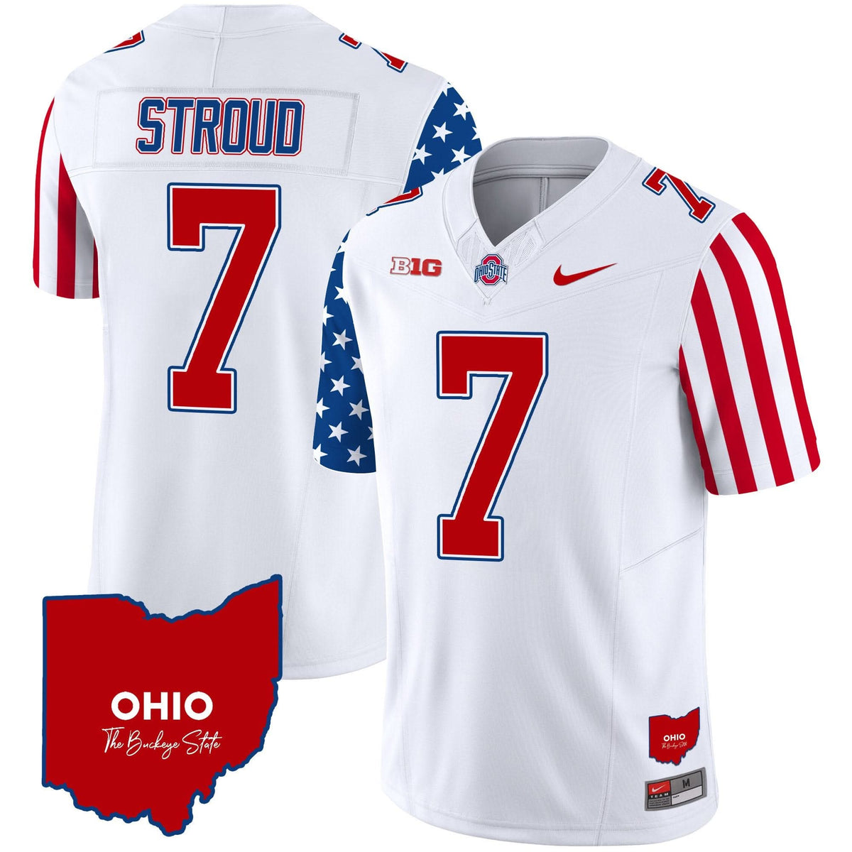 Ohio State Buckeyes American Style Vapor Limited Jersey