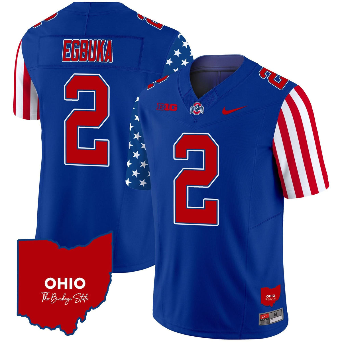 Ohio State Buckeyes American Style Vapor Limited Jersey