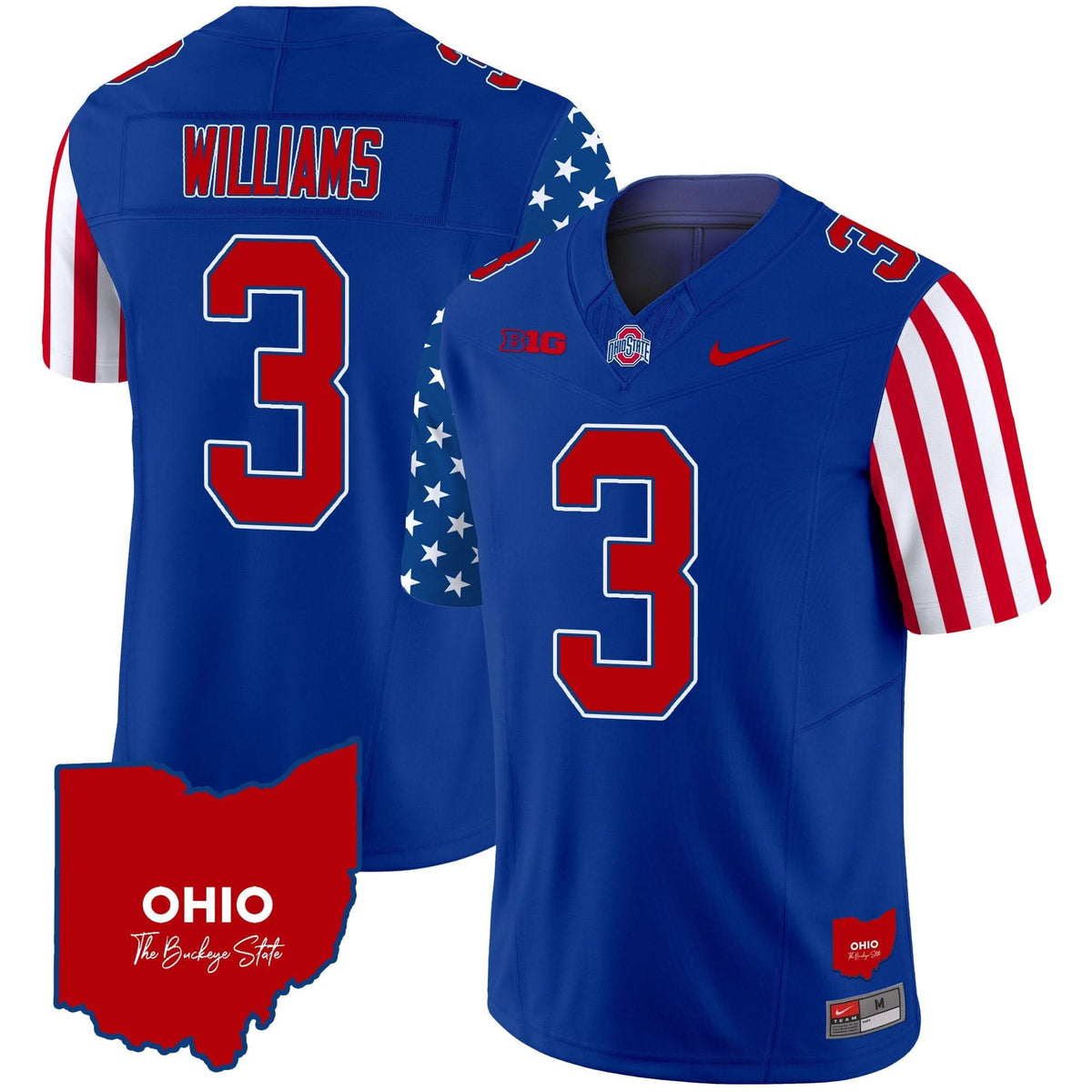 Ohio State Buckeyes American Style Vapor Limited Jersey