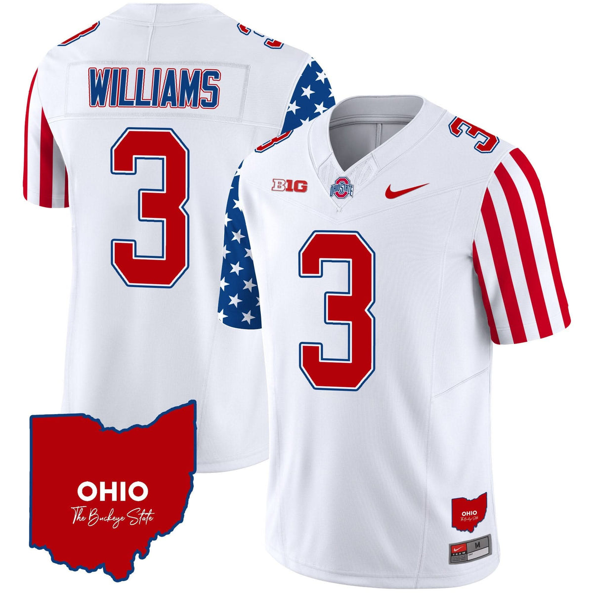 Ohio State Buckeyes American Style Vapor Limited Jersey