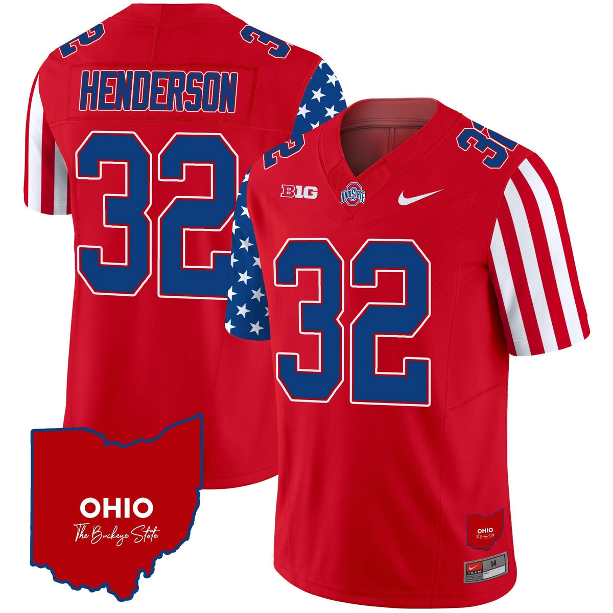 Ohio State Buckeyes American Style Vapor Limited Jersey