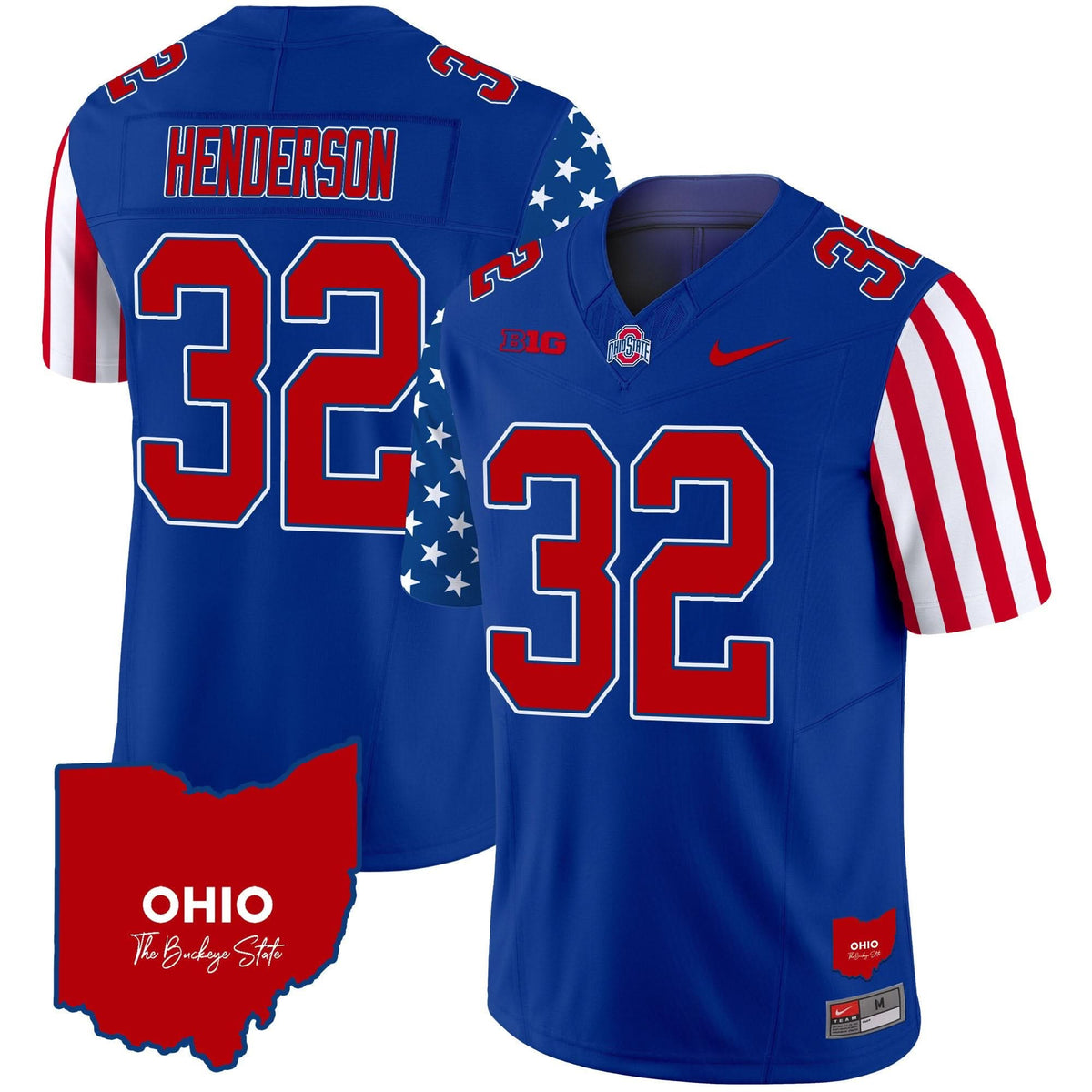 Ohio State Buckeyes American Style Vapor Limited Jersey