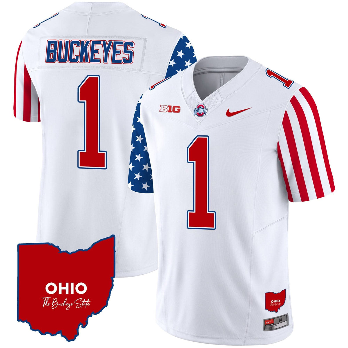 Ohio State Buckeyes American Style Vapor Limited Jersey