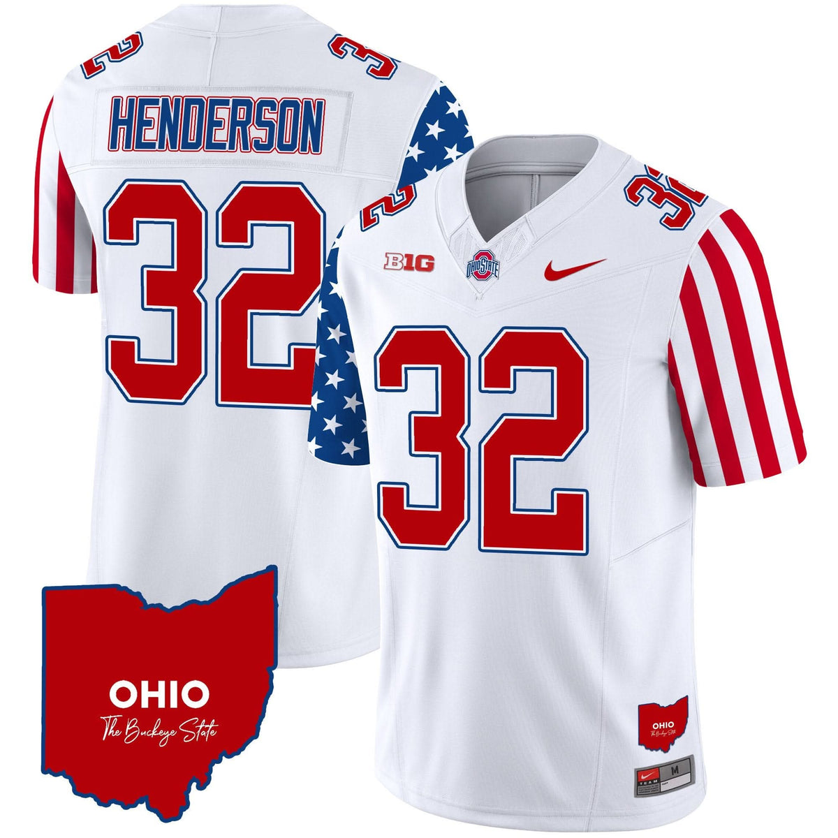 Ohio State Buckeyes American Style Vapor Limited Jersey