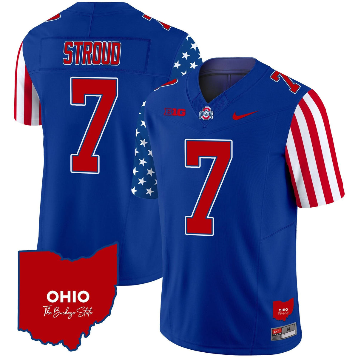 Ohio State Buckeyes American Style Vapor Limited Jersey