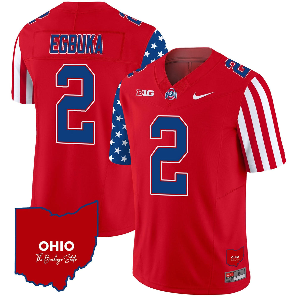 Ohio State Buckeyes American Style Vapor Limited Jersey