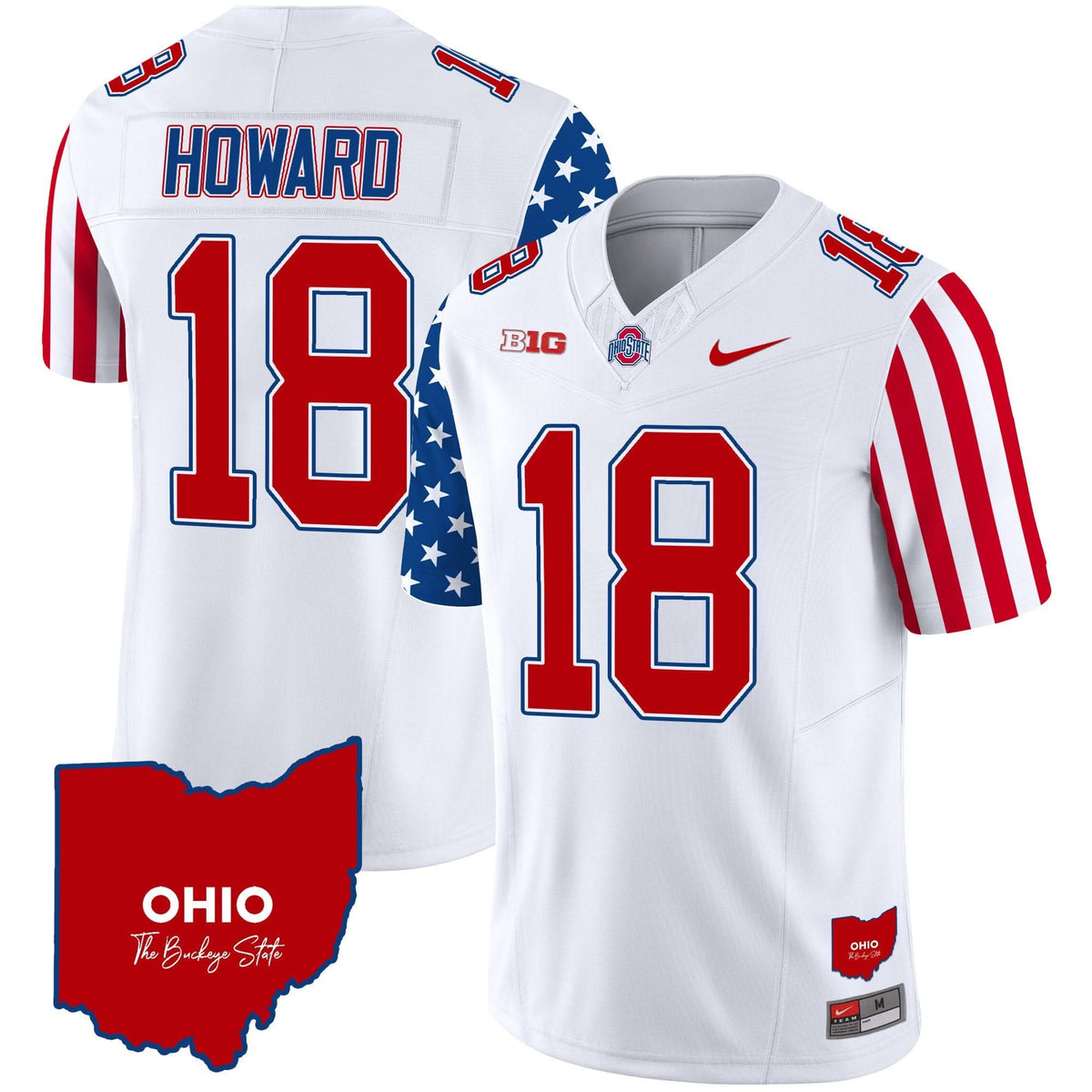 Ohio State Buckeyes American Style Vapor Limited Jersey