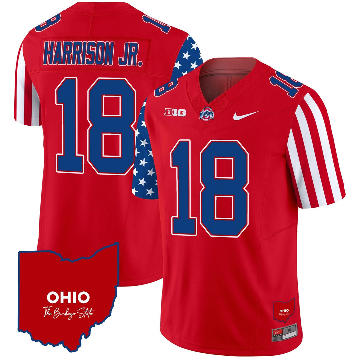 Ohio State Buckeyes American Style Vapor Limited Jersey