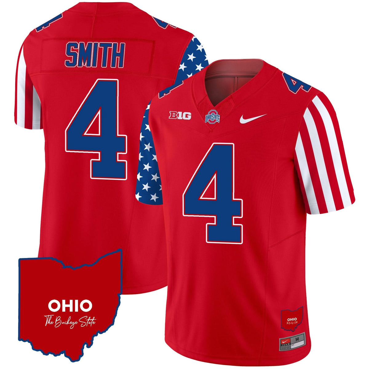 Ohio State Buckeyes American Style Vapor Limited Jersey