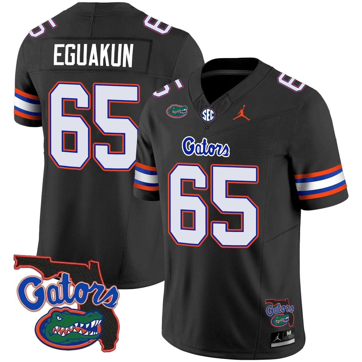 Florida Gators 2023 Vapor Limited Jersey - Florida Map