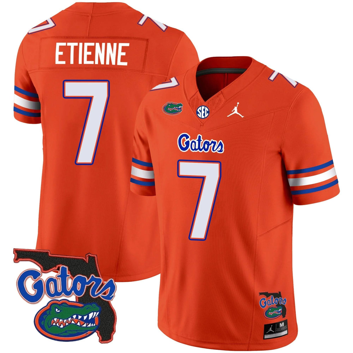 Florida Gators 2023 Vapor Limited Jersey - Florida Map
