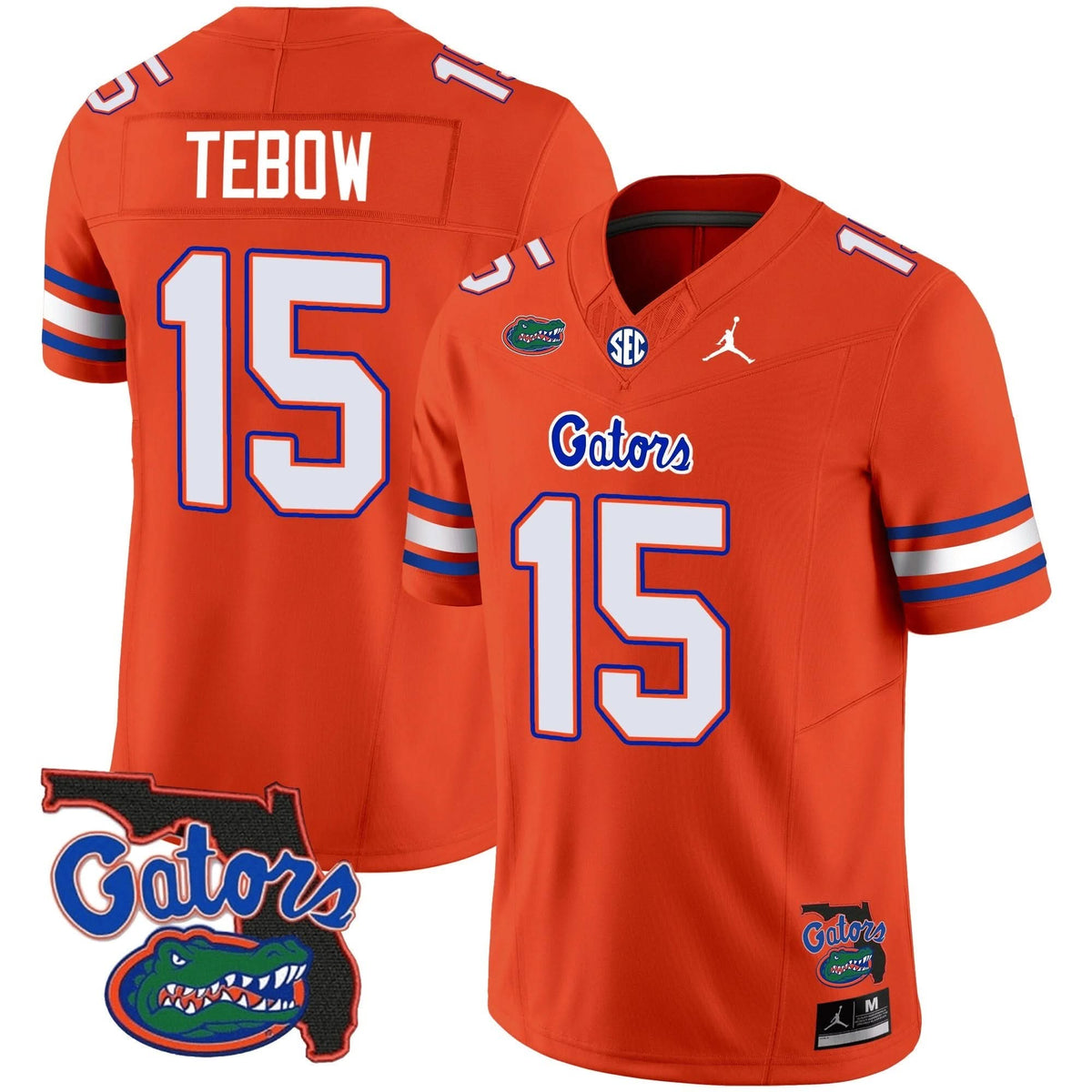 Florida Gators 2023 Vapor Limited Jersey - Florida Map