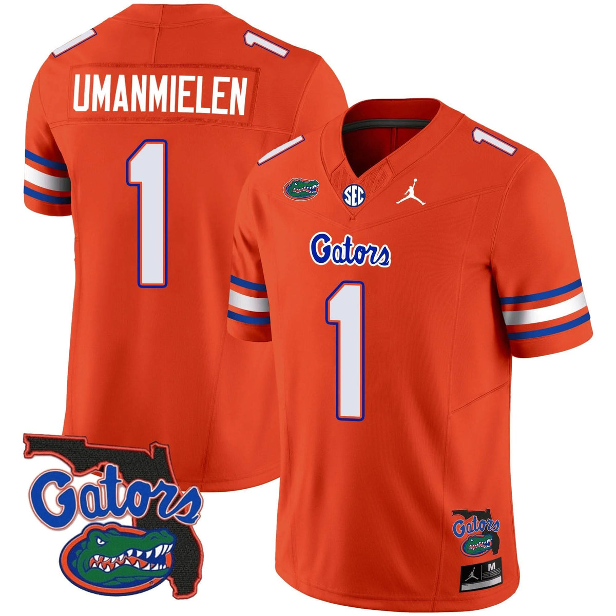 Florida Gators 2023 Vapor Limited Jersey - Florida Map