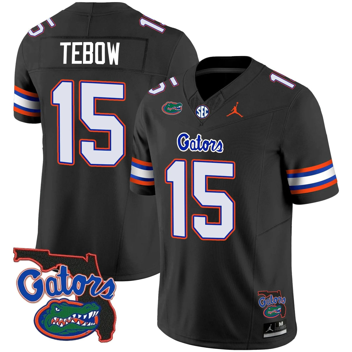 Florida Gators 2023 Vapor Limited Jersey - Florida Map