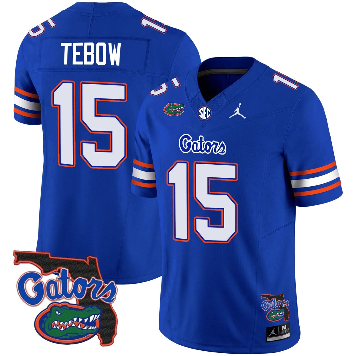 Florida Gators 2023 Vapor Limited Jersey - Florida Map