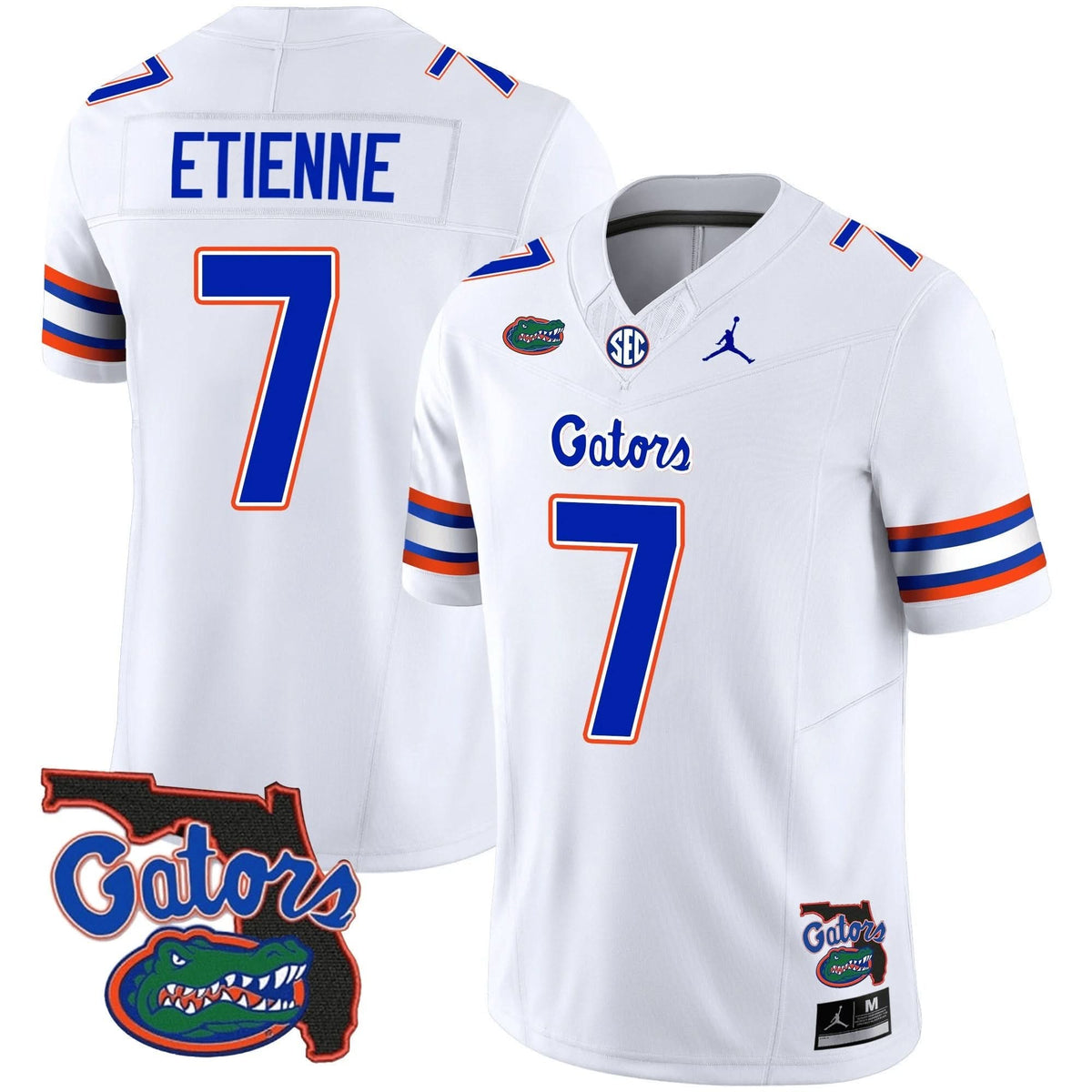 Florida Gators 2023 Vapor Limited Jersey - Florida Map