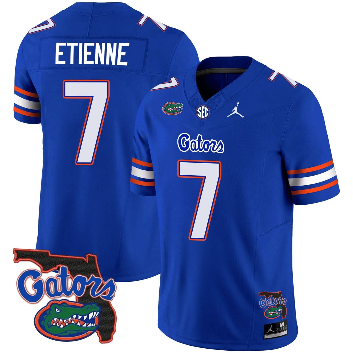 Florida Gators 2023 Vapor Limited Jersey - Florida Map