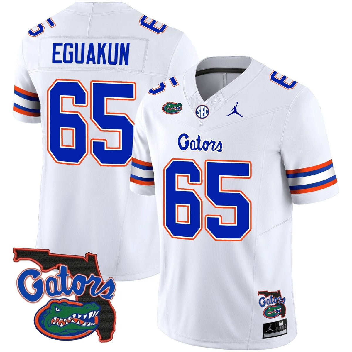 Florida Gators 2023 Vapor Limited Jersey - Florida Map