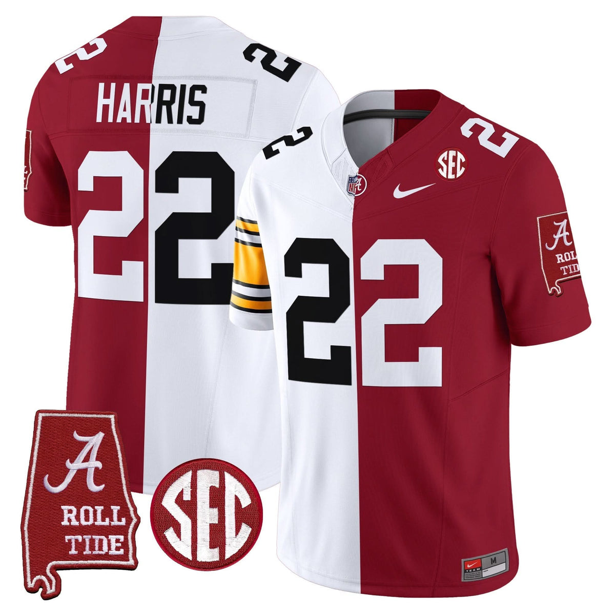 Alabama Crimson Tide Split Vapor Limited Jersey