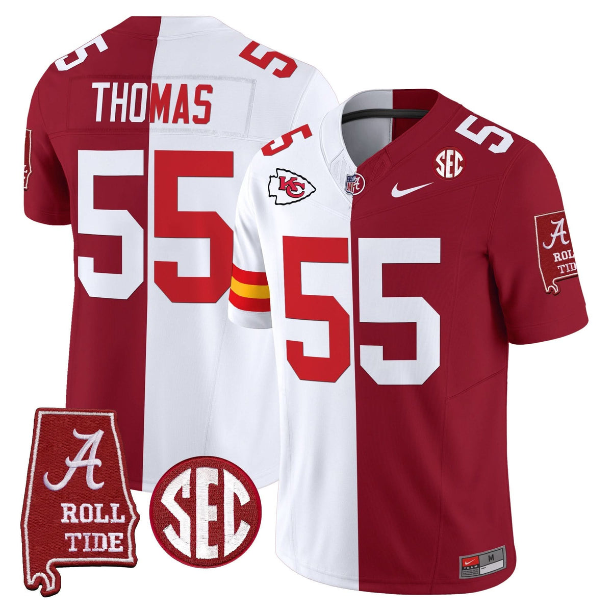 Alabama Crimson Tide Split Vapor Limited Jersey