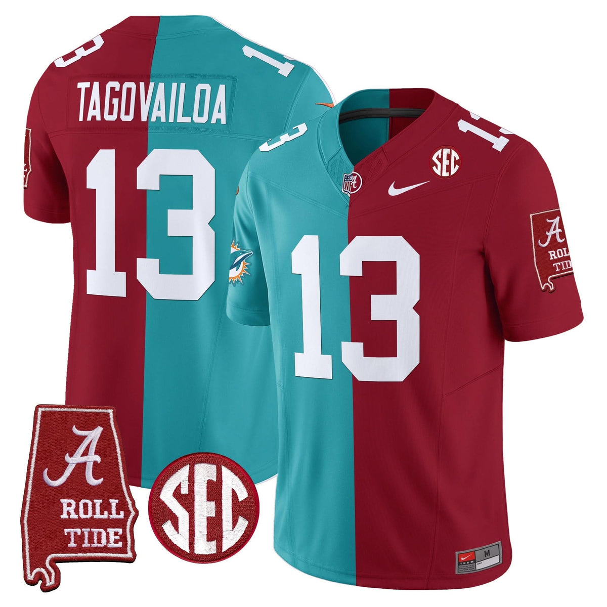 Alabama Crimson Tide Split Vapor Limited Jersey