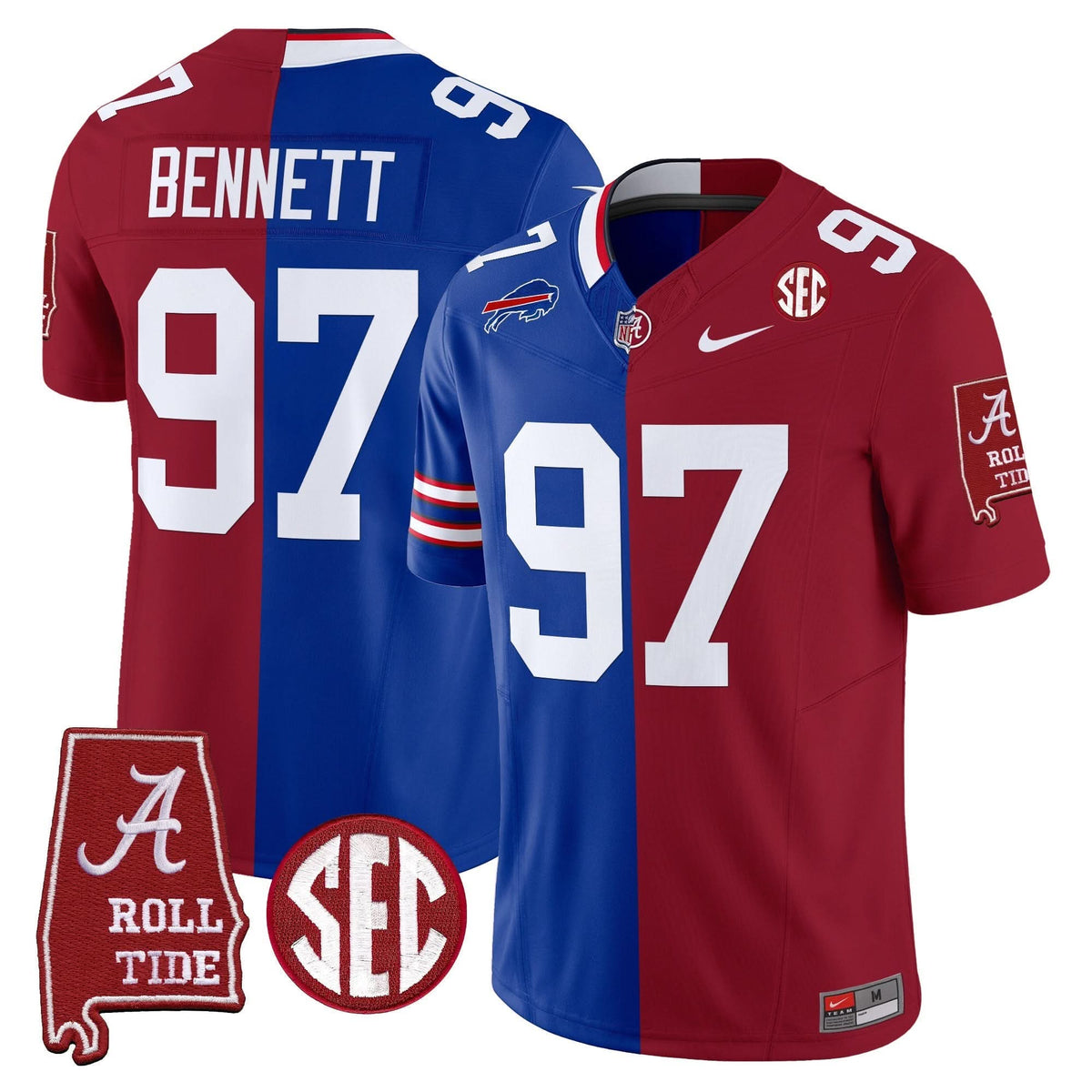Alabama Crimson Tide Split Vapor Limited Jersey
