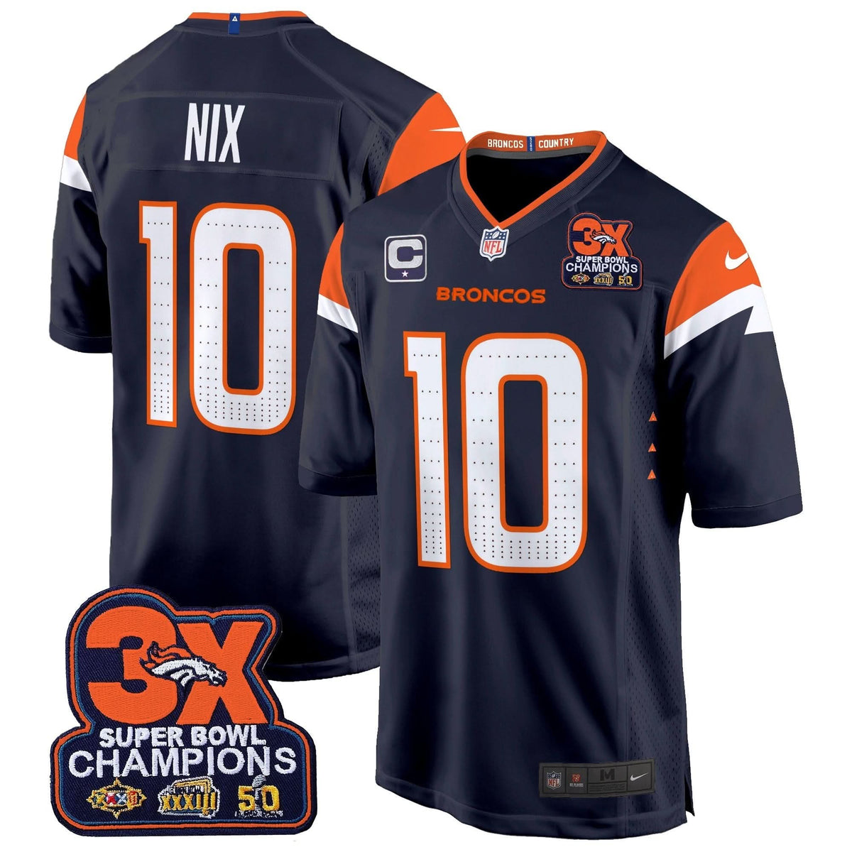 DB 3-Time Champions Patch Game Jersey - Al Stitched-Cuztomshoes