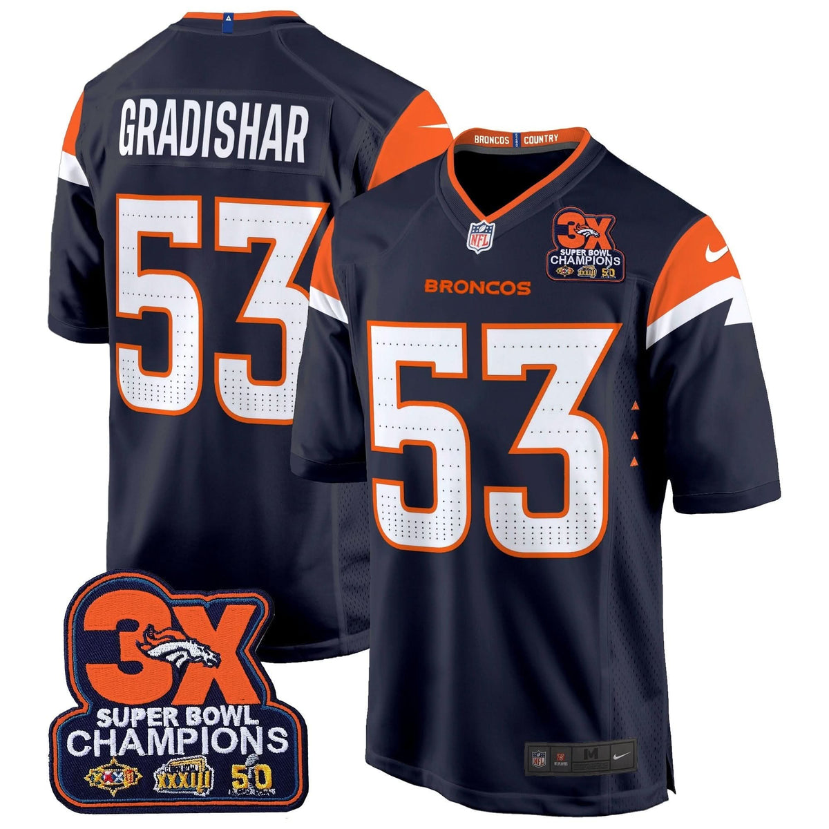 DB 3-Time Champions Patch Game Jersey - Al Stitched-Cuztomshoes