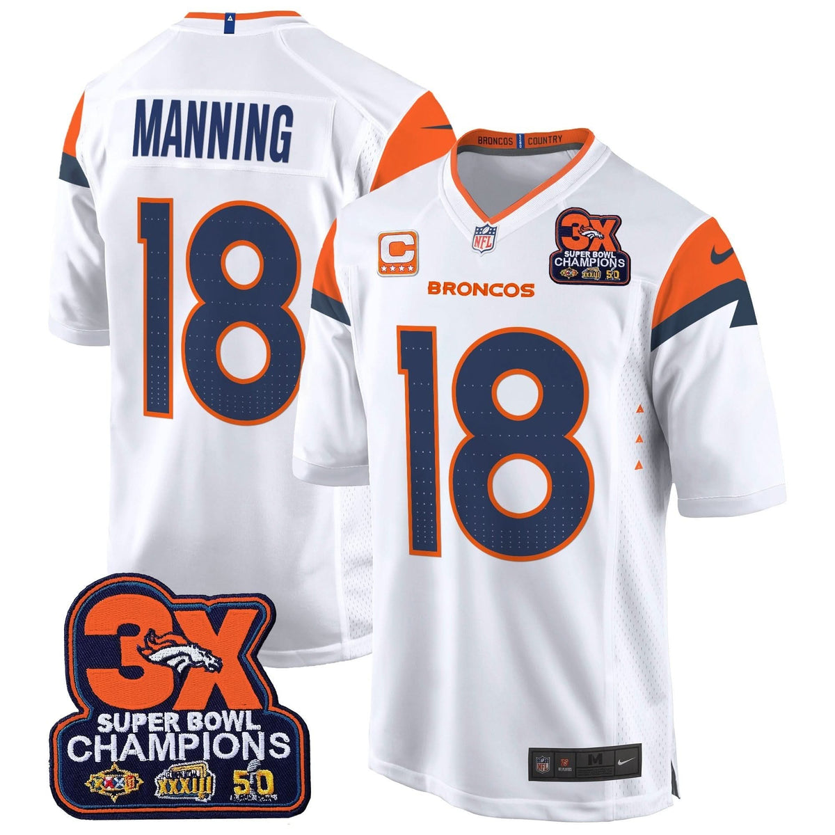 DB 3-Time Champions Patch Game Jersey - Al Stitched-Cuztomshoes