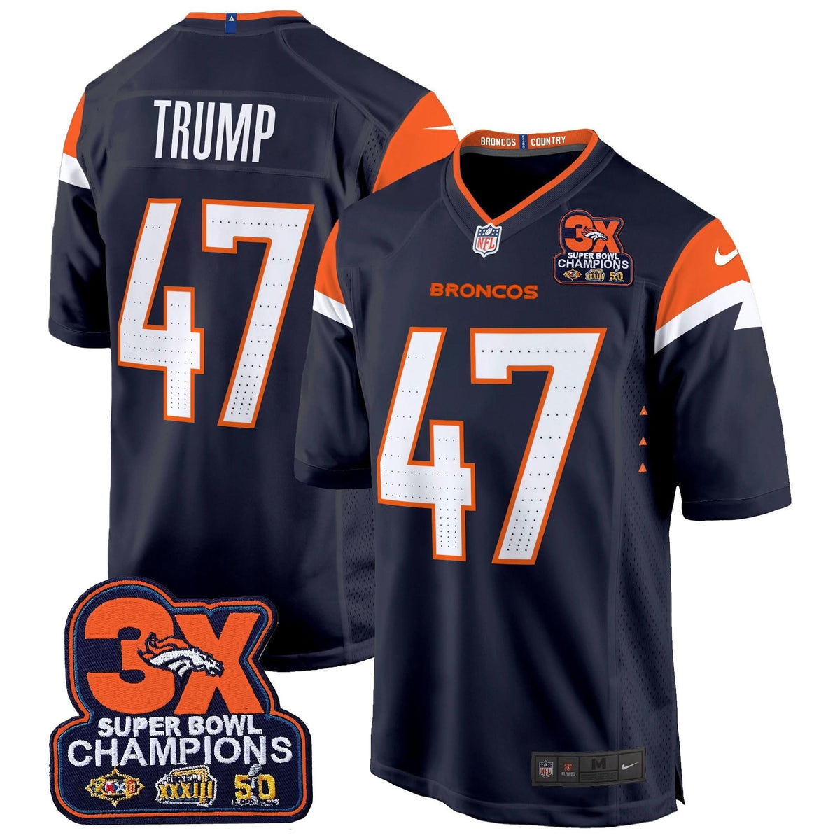 DB 3-Time Champions Patch Game Jersey - Al Stitched-Cuztomshoes