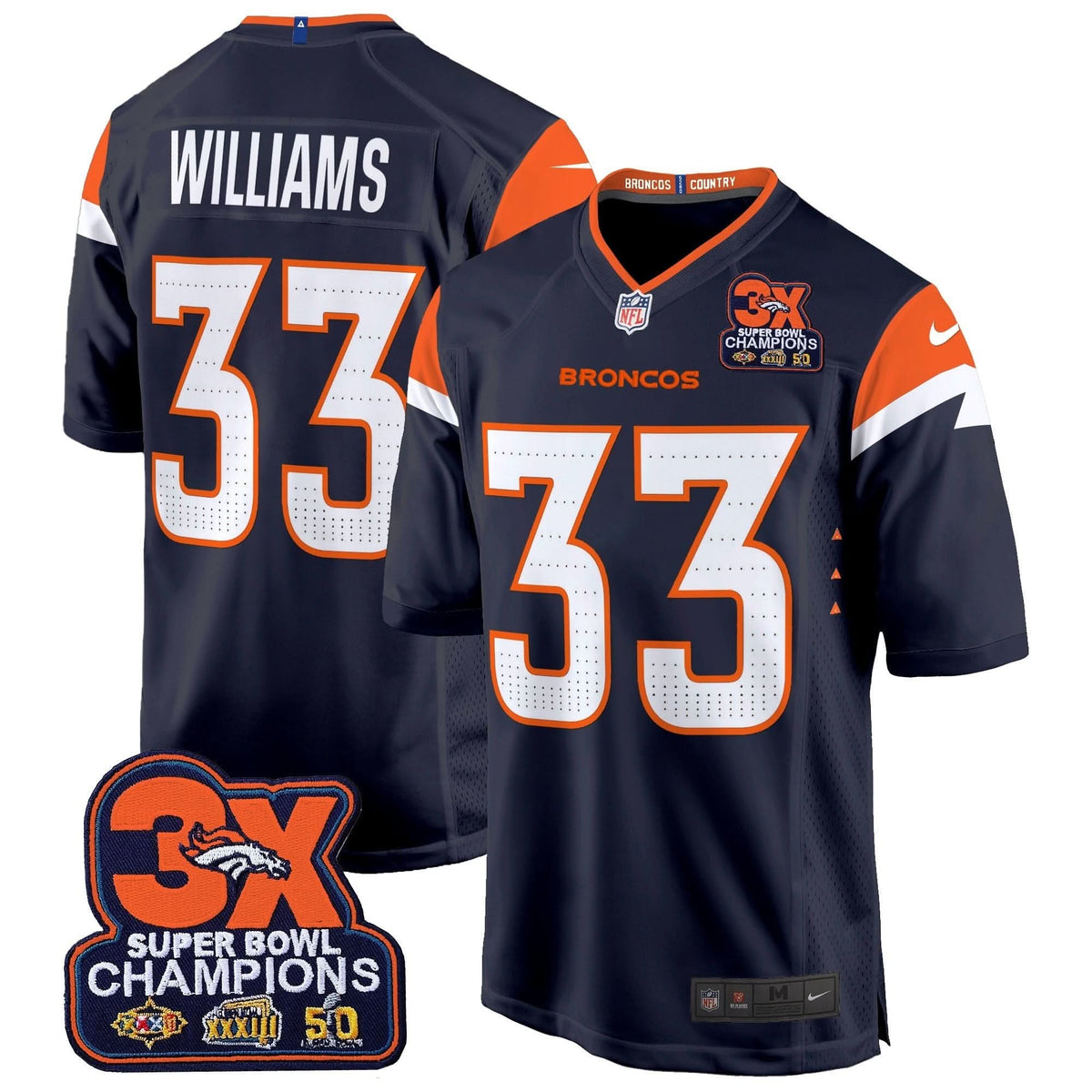 DB 3-Time Champions Patch Game Jersey - Al Stitched-Cuztomshoes
