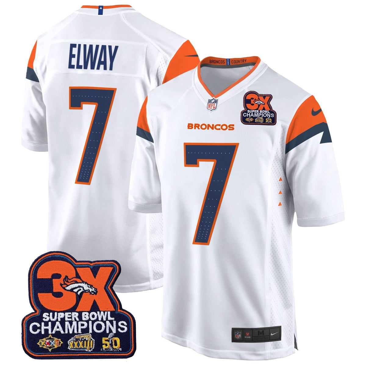 DB 3-Time Champions Patch Game Jersey - Al Stitched-Cuztomshoes