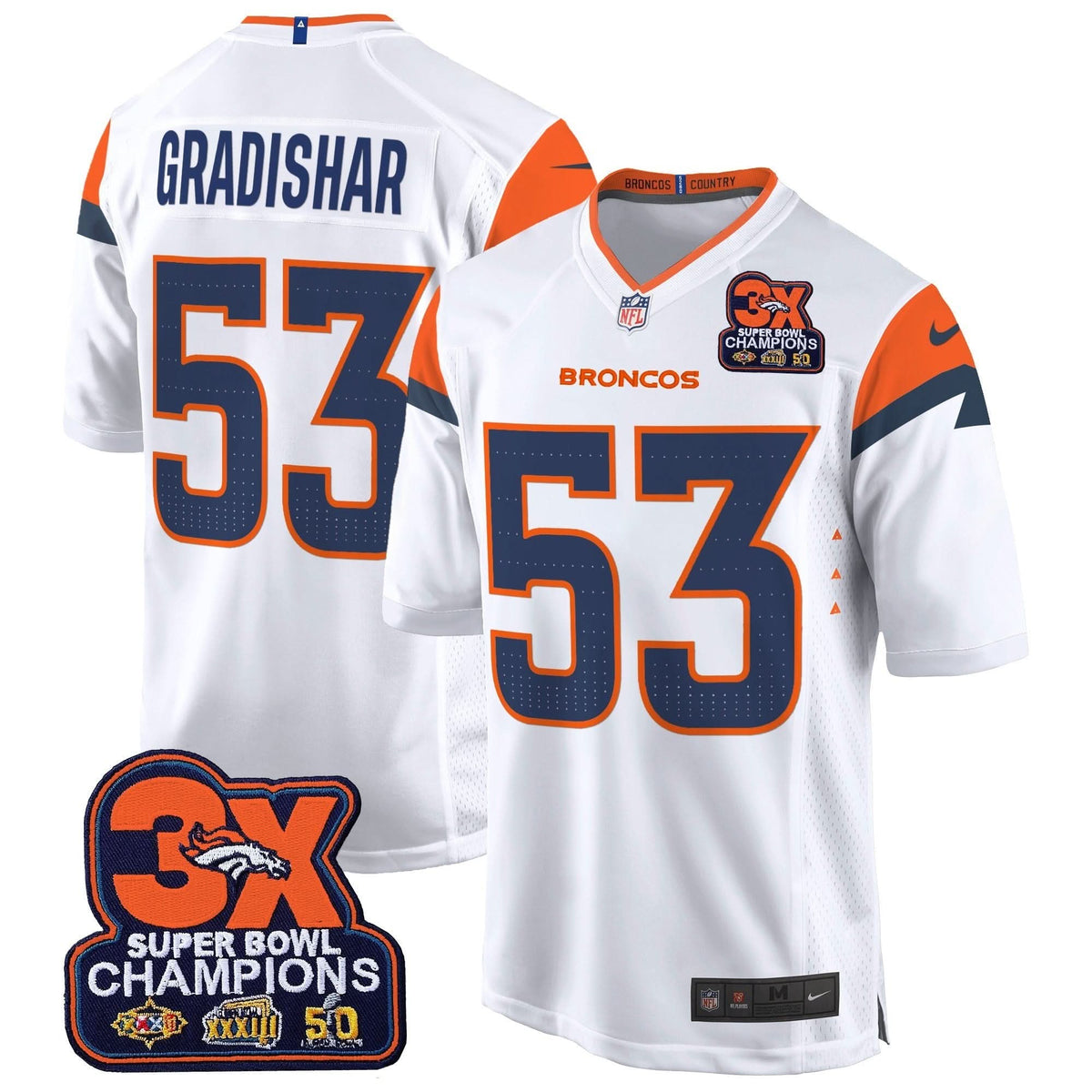 DB 3-Time Champions Patch Game Jersey - Al Stitched-Cuztomshoes