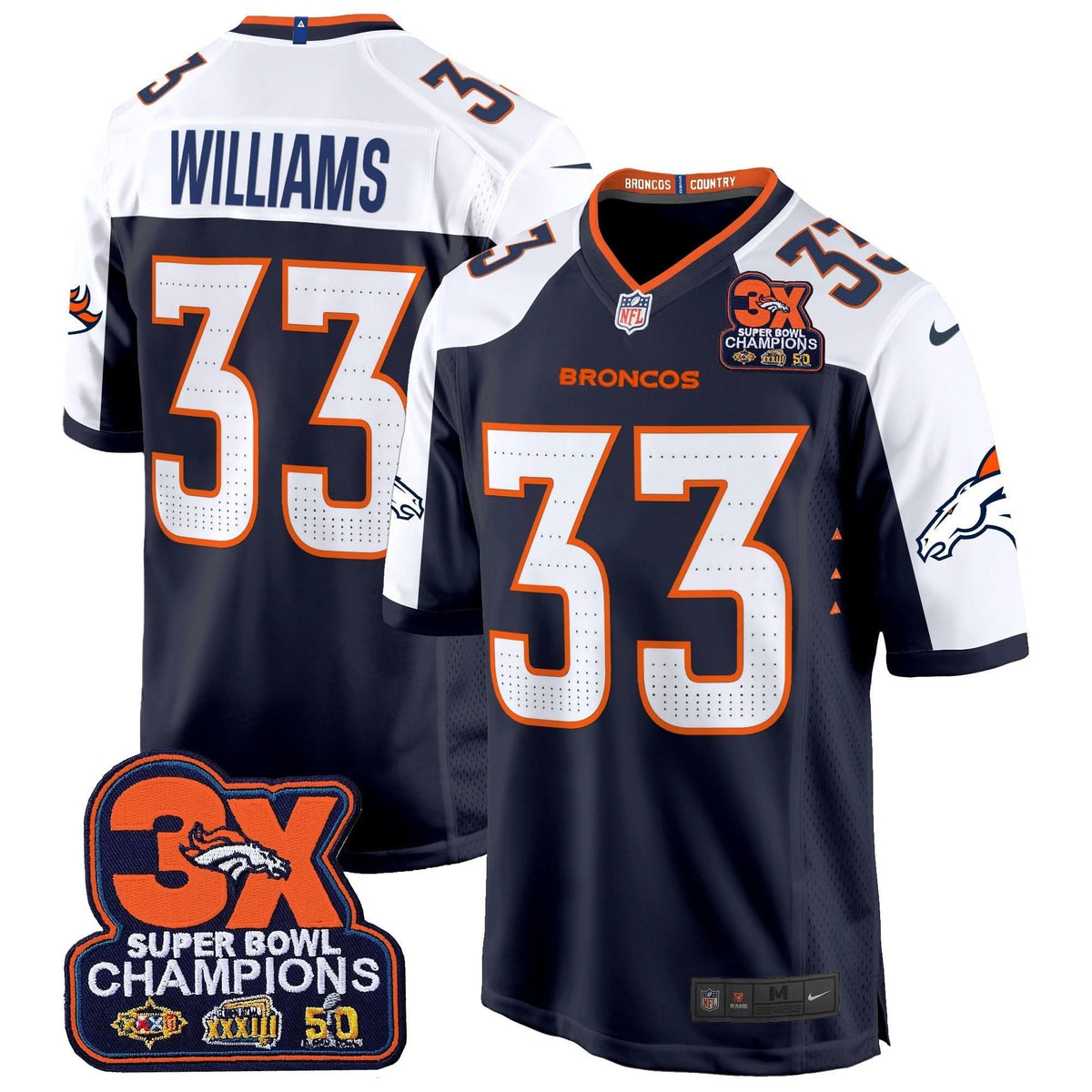 DB 3-Time Champions Patch Game Jersey - Al Stitched-Cuztomshoes
