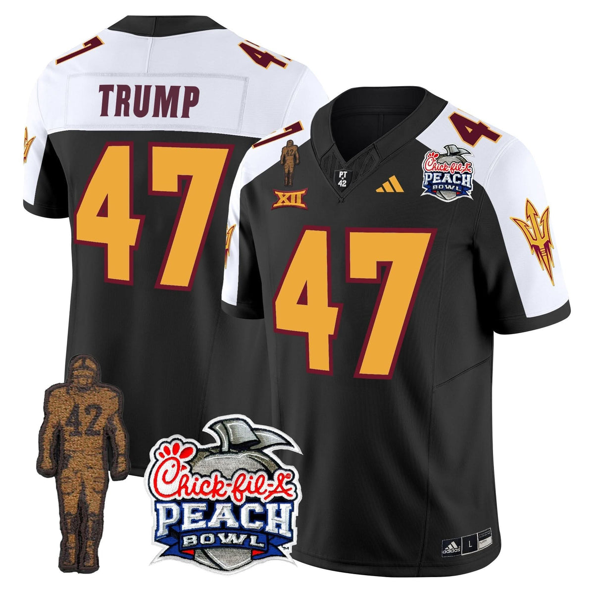 San Diego Padres Pat Tillman & Peach Bowl Patch Vapor Limited Jersey