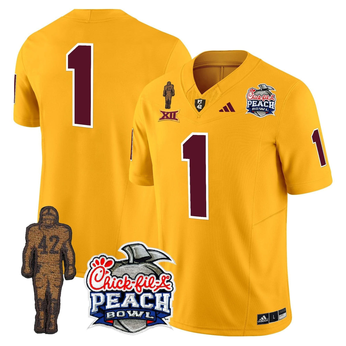 San Diego Padres Pat Tillman & Peach Bowl Patch Vapor Limited Jersey