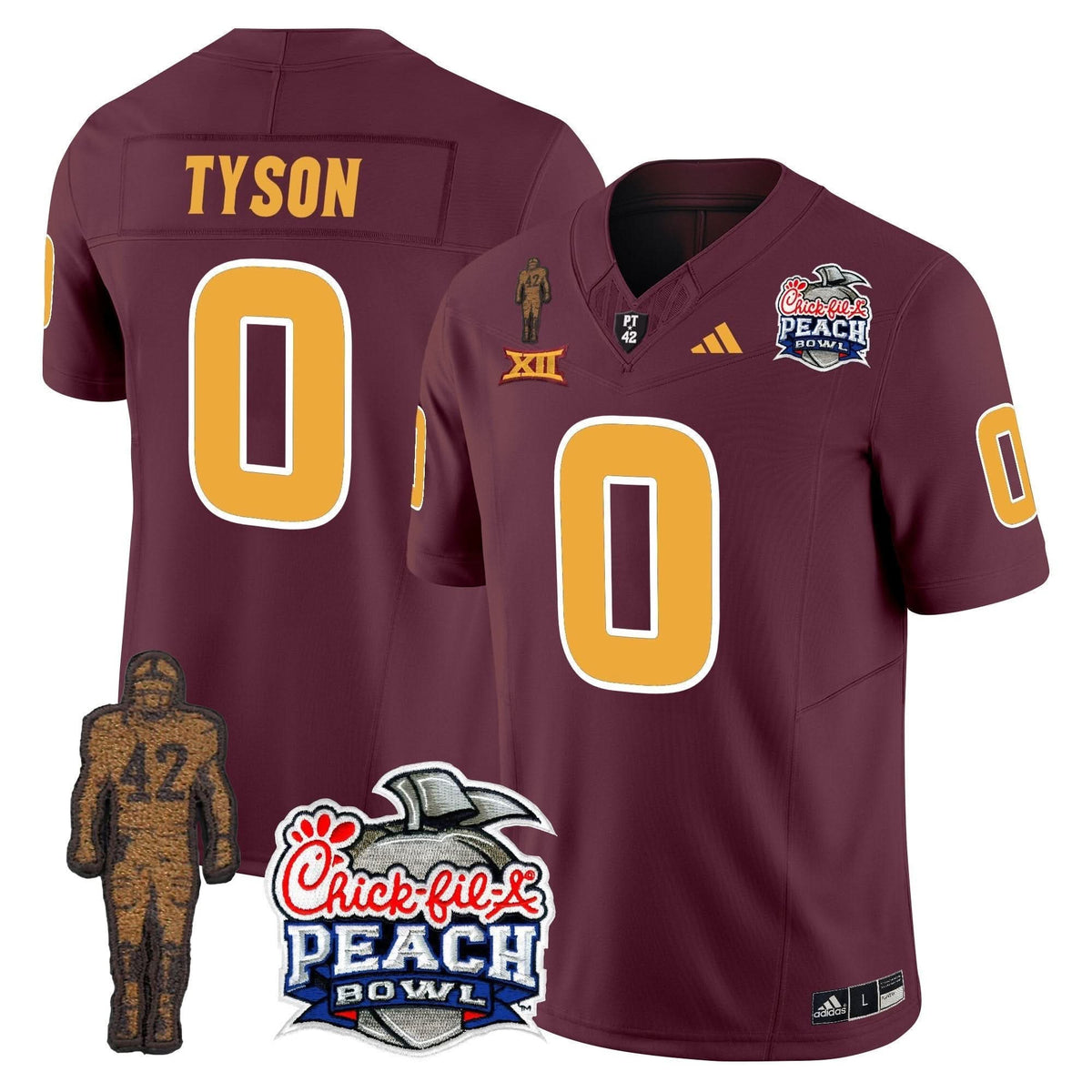 San Diego Padres Pat Tillman & Peach Bowl Patch Vapor Limited Jersey
