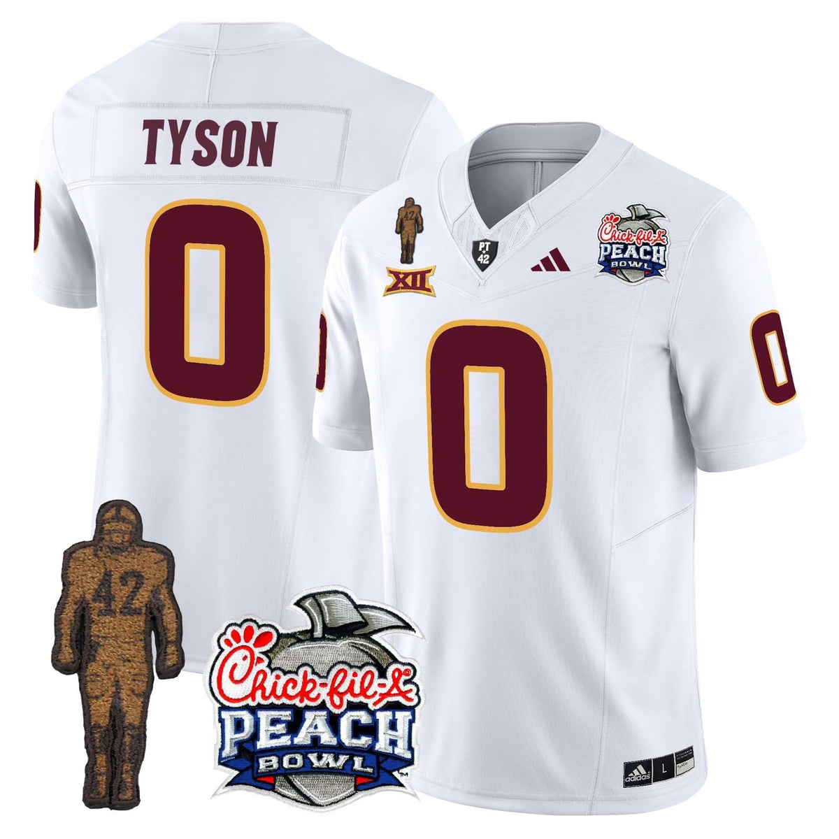 San Diego Padres Pat Tillman & Peach Bowl Patch Vapor Limited Jersey