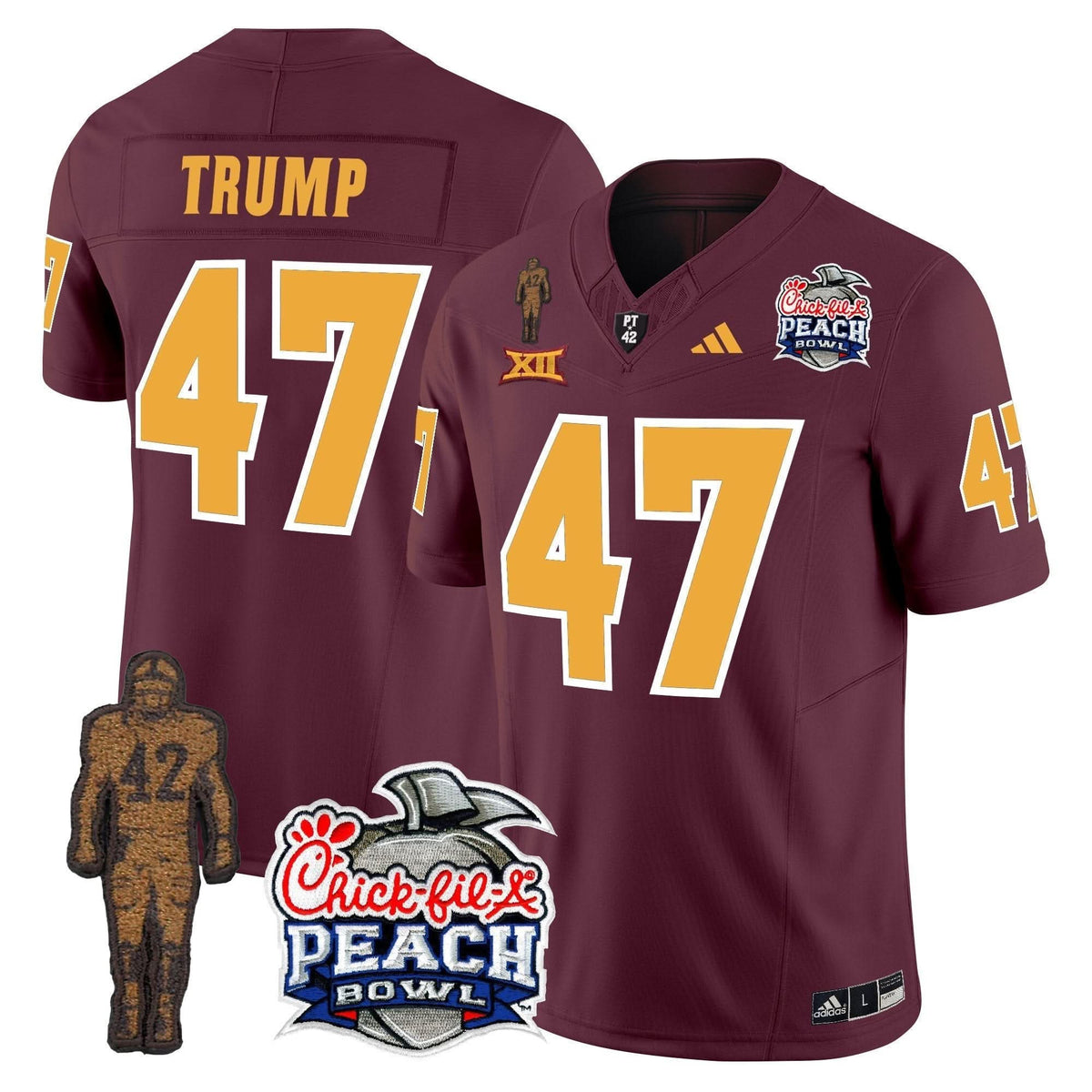 San Diego Padres Pat Tillman & Peach Bowl Patch Vapor Limited Jersey