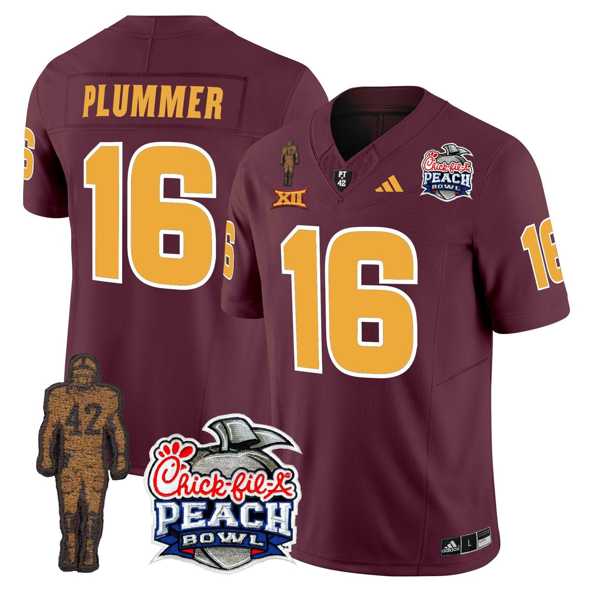 San Diego Padres Pat Tillman & Peach Bowl Patch Vapor Limited Jersey