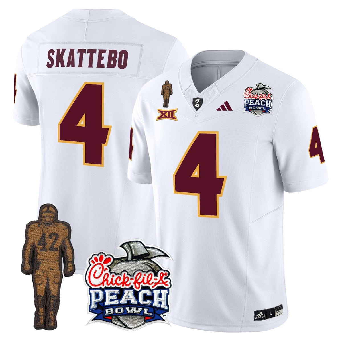 San Diego Padres Pat Tillman & Peach Bowl Patch Vapor Limited Jersey