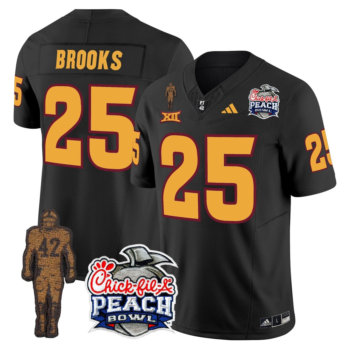 San Diego Padres Pat Tillman & Peach Bowl Patch Vapor Limited Jersey