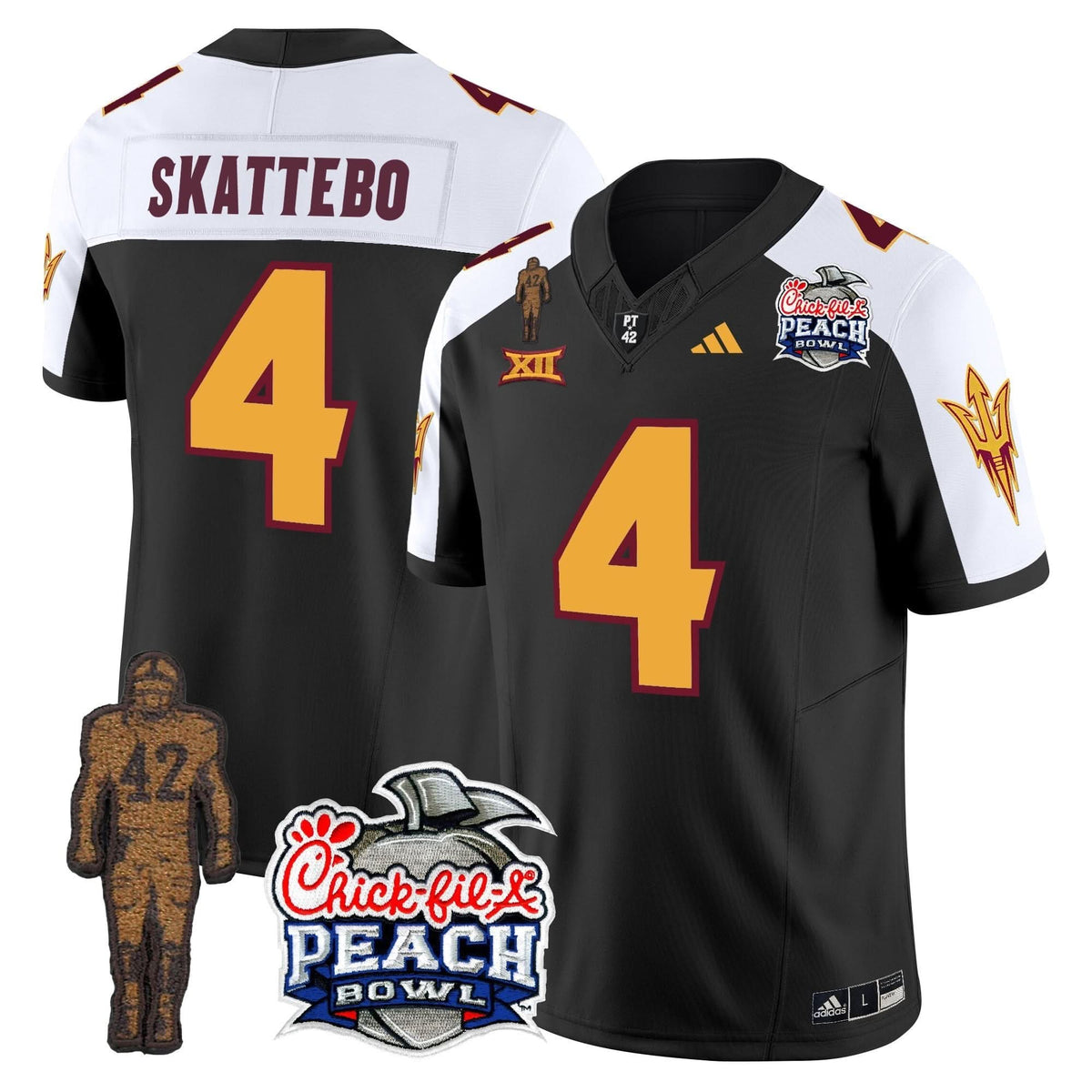 San Diego Padres Pat Tillman & Peach Bowl Patch Vapor Limited Jersey