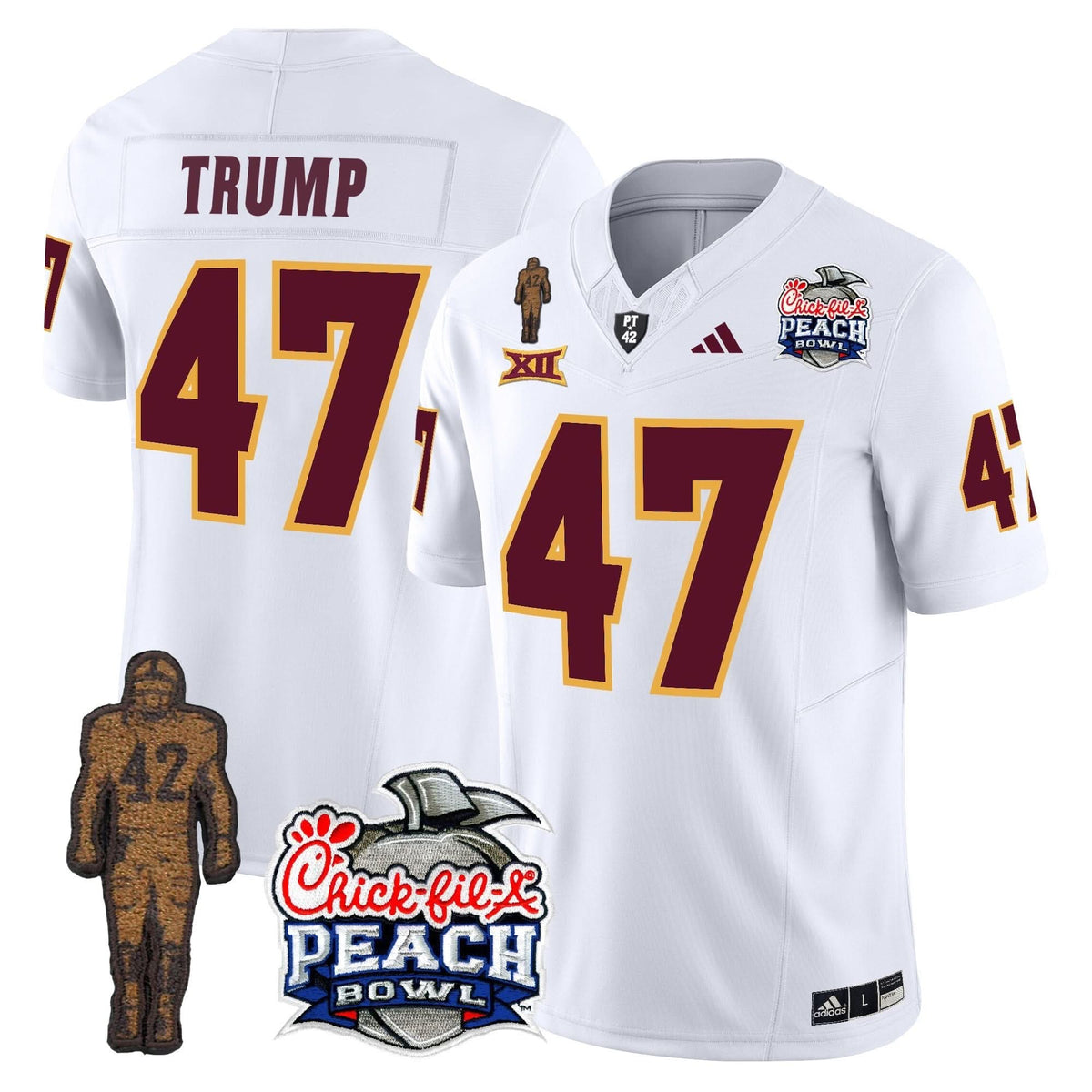 San Diego Padres Pat Tillman & Peach Bowl Patch Vapor Limited Jersey