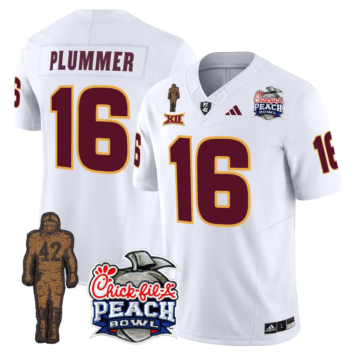 San Diego Padres Pat Tillman & Peach Bowl Patch Vapor Limited Jersey