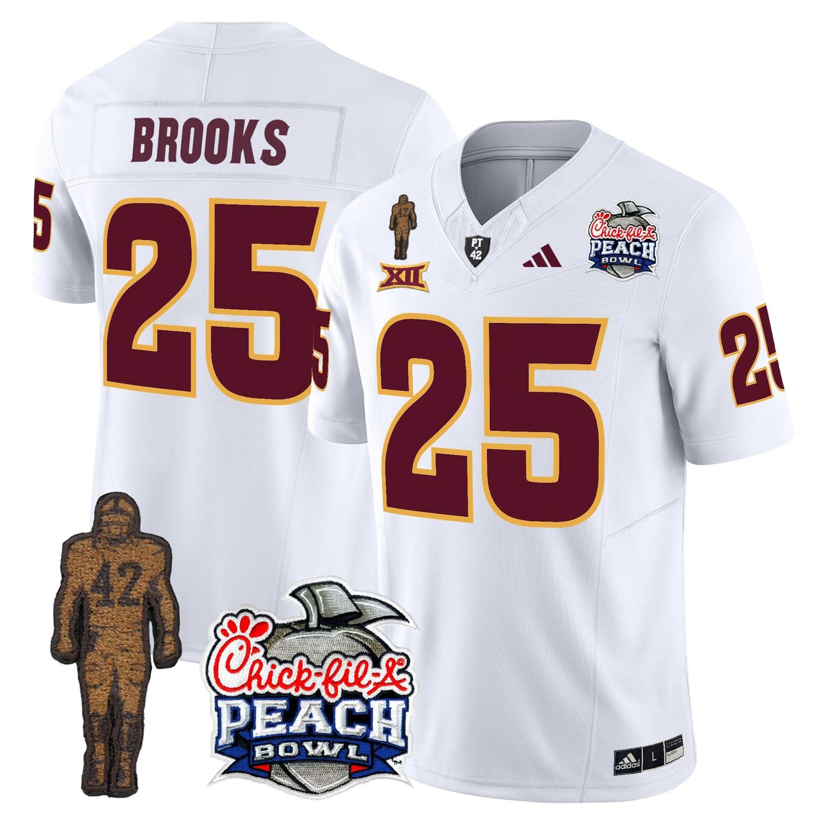 San Diego Padres Pat Tillman & Peach Bowl Patch Vapor Limited Jersey