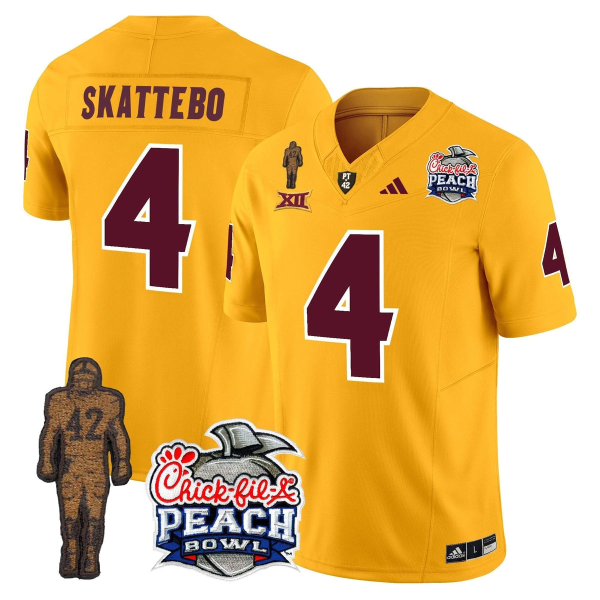 San Diego Padres Pat Tillman & Peach Bowl Patch Vapor Limited Jersey