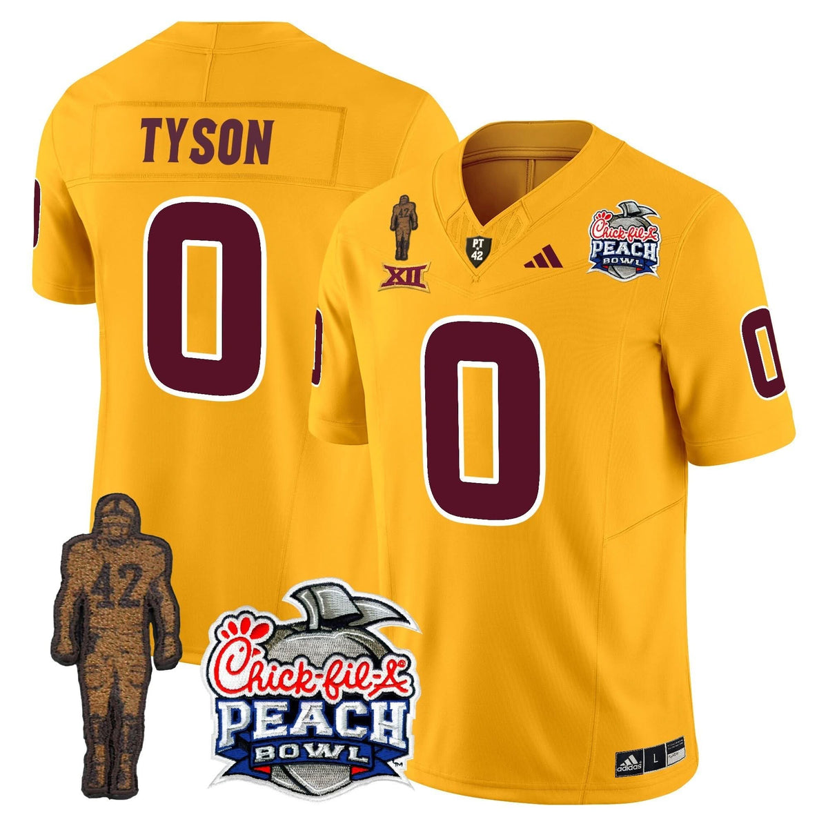 San Diego Padres Pat Tillman & Peach Bowl Patch Vapor Limited Jersey